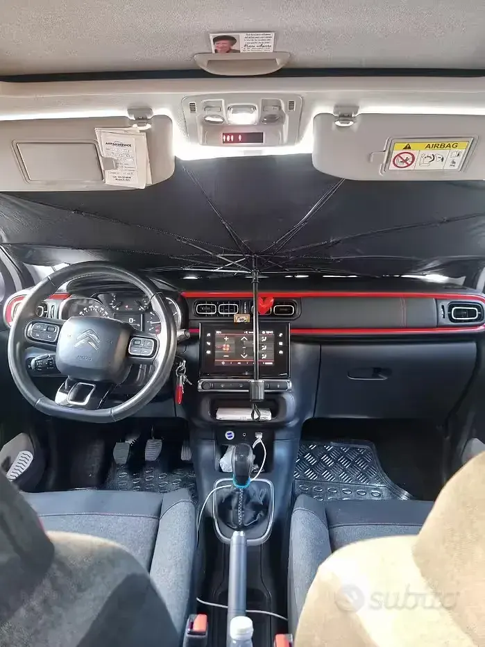 Usata Citroën C3 82 CV (60 kW) 2017 Bianco Berlina