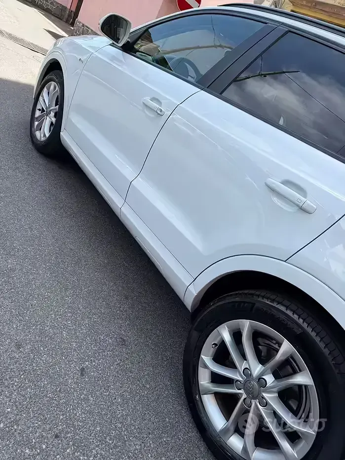 Usata Audi Q3 Comfort 177 CV (130 kW) 2017 Bianco SUV