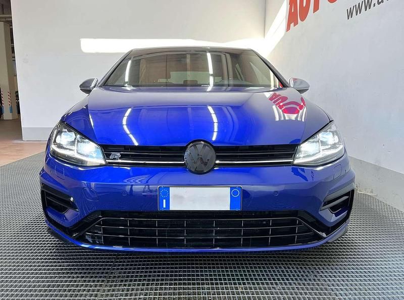 Usata VW Golf VII R 300 CV (220 kW) 2019 Blu/azzurro Berlina