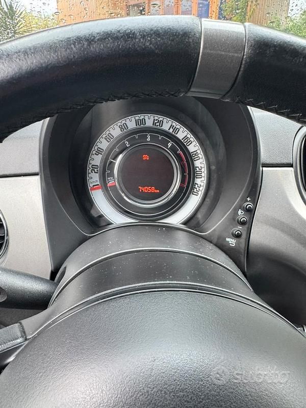 Usata Fiat 500S 95 CV (69 kW) 2016 Nero Berlina