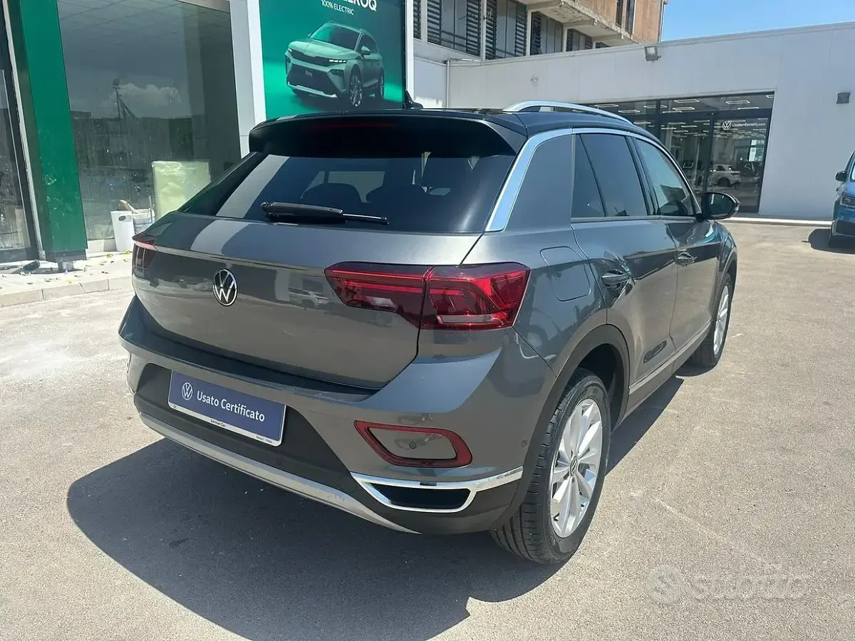 Usata VW T-Roc Style 150 CV (110 kW) 2023 Grigio SUV