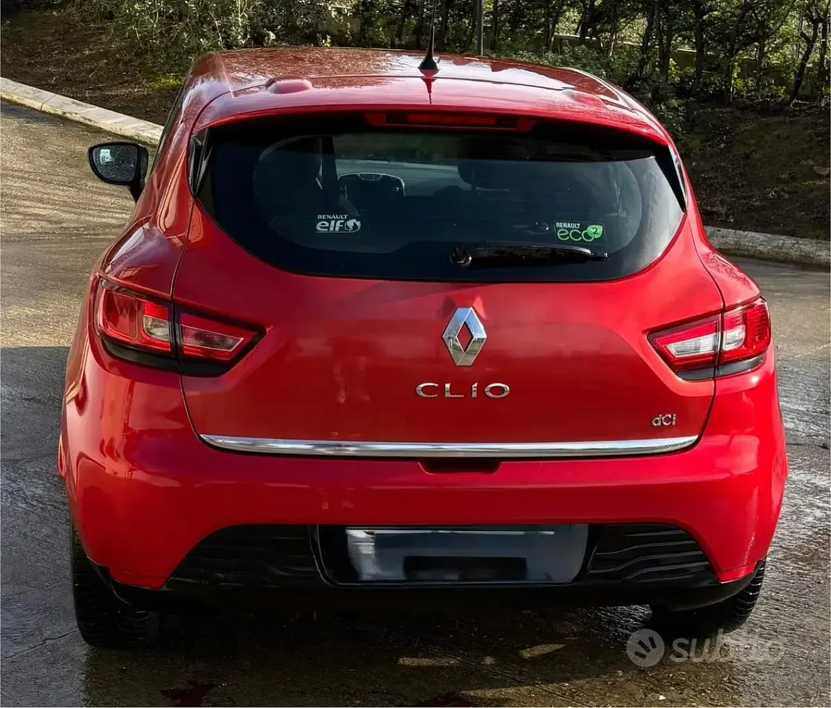 Usata Renault Clio 75 CV (55 kW) 2014 Rosso Berlina