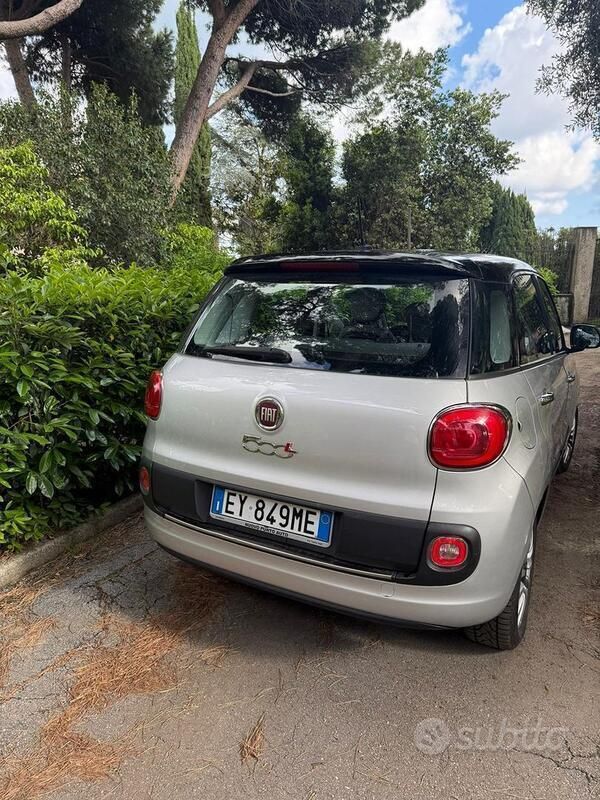 Usata Fiat 500L 85 CV (62 kW) 2015 Grigio Monovolume