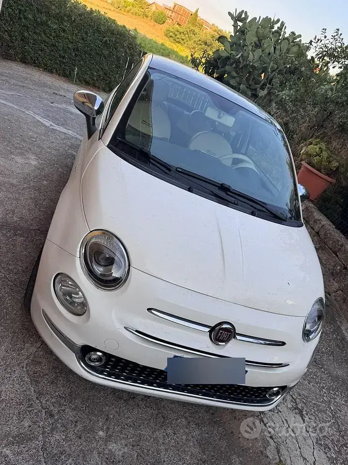 Usata Fiat 500 95 CV (69 kW) 2016 Bianco Berlina