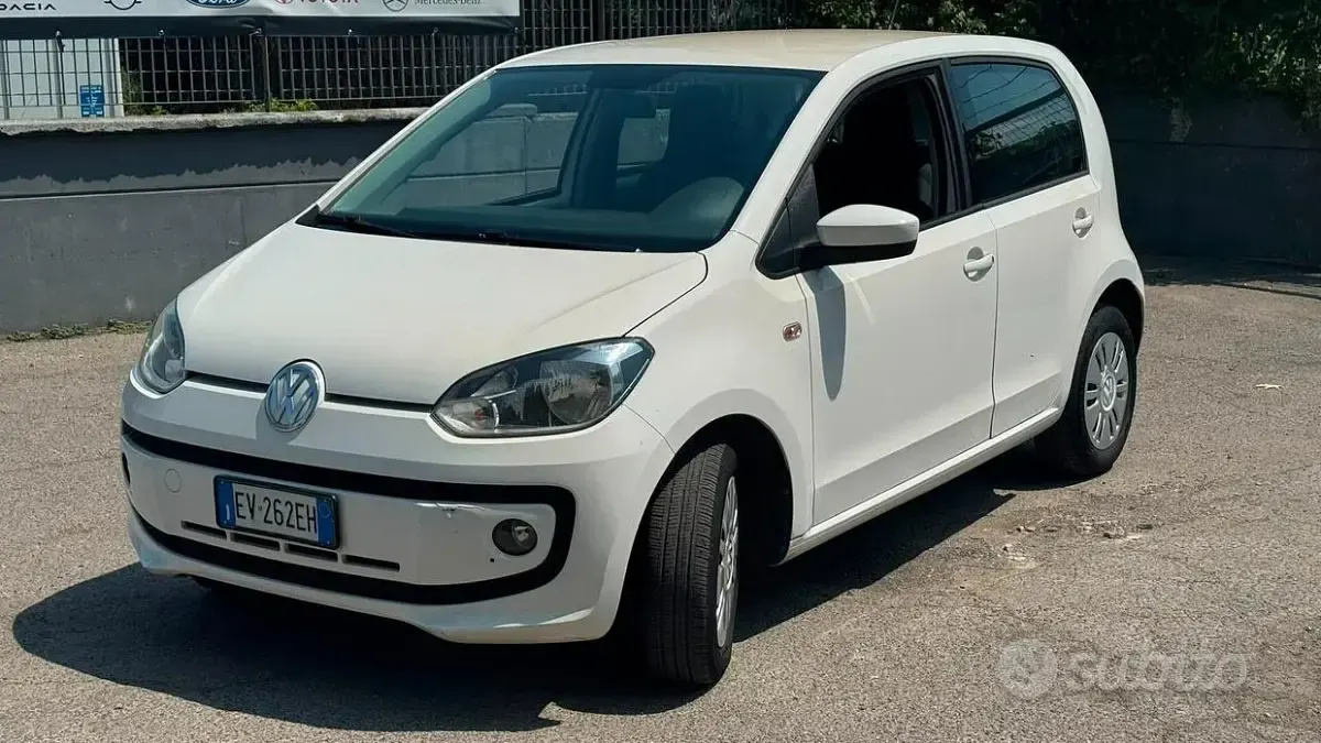 Usata VW up! 60 CV (44 kW) 2014 Bianco Utilitaria