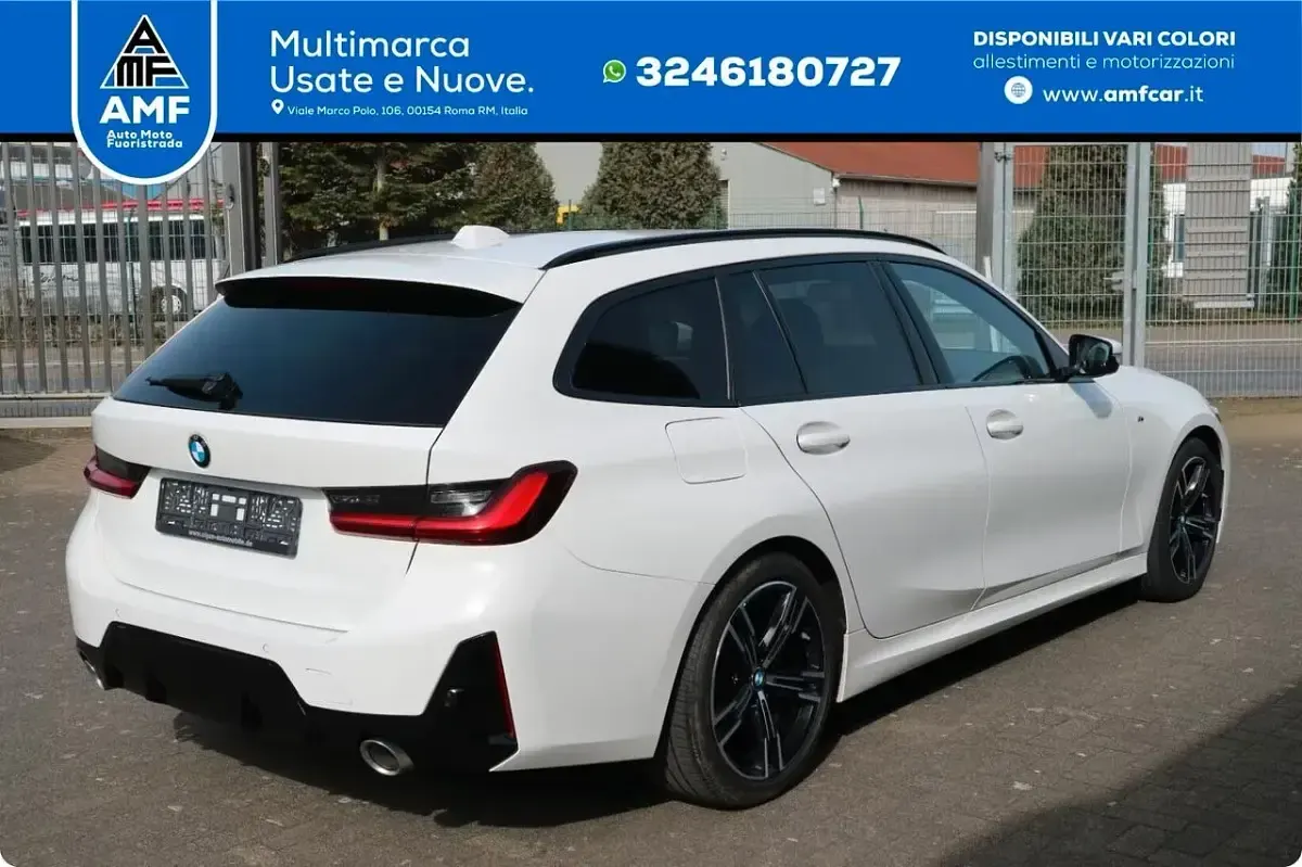 Usata BMW 318 M Sport 150 CV (110 kW) 2023 Bianco Station wagon