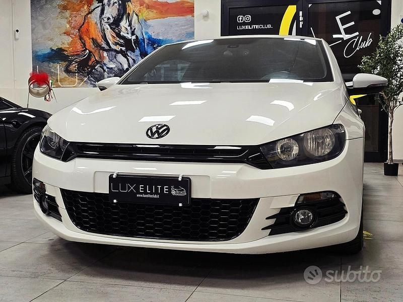 Usata VW Scirocco 200 CV (147 kW) 2009 Bianco Coupé