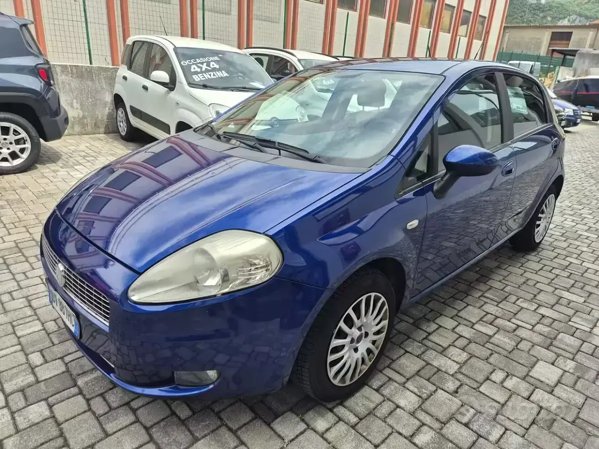Usata Fiat Punto Active 69 CV (50 kW) 2009 Blu Utilitaria