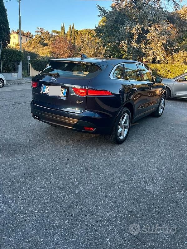 Usata Jaguar F-Pace Prestige 180 CV (132 kW) 2020 Blu SUV