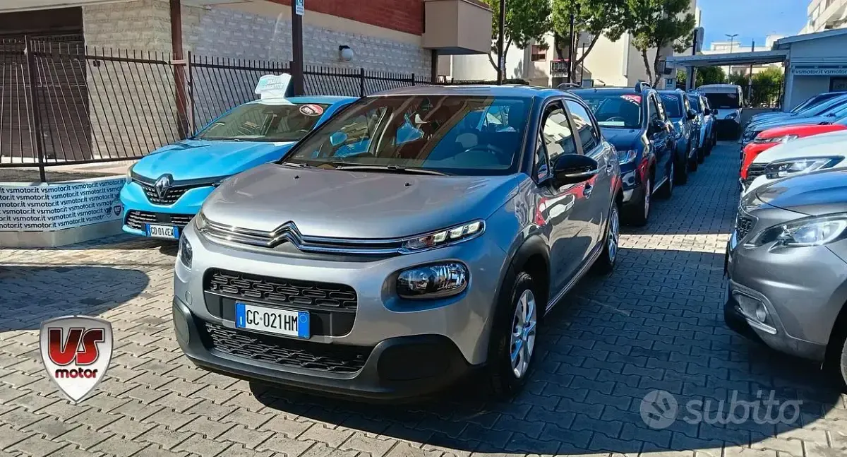 Usata Citroën C3 83 CV (61 kW) 2020 Grigio Utilitaria