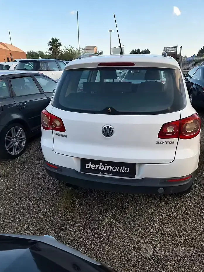 Usata VW Tiguan Trendline 140 CV (102 kW) 2009 Bianco SUV