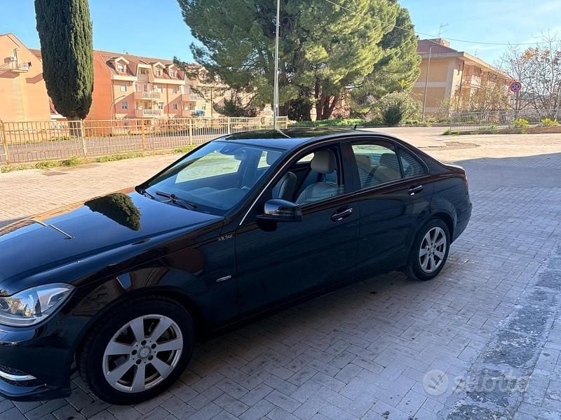 Usata Mercedes C220 2012 Nero Berlina