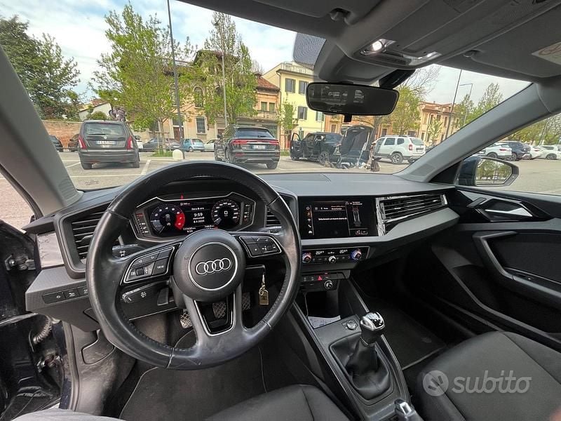 Usata Audi A1 Sportback Advanced 110 CV (80 kW) 2019 Blu Utilitaria