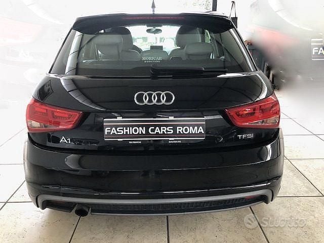 Usata Audi A1 S-Line 86 CV (63 kW) 2013 Nero Utilitaria