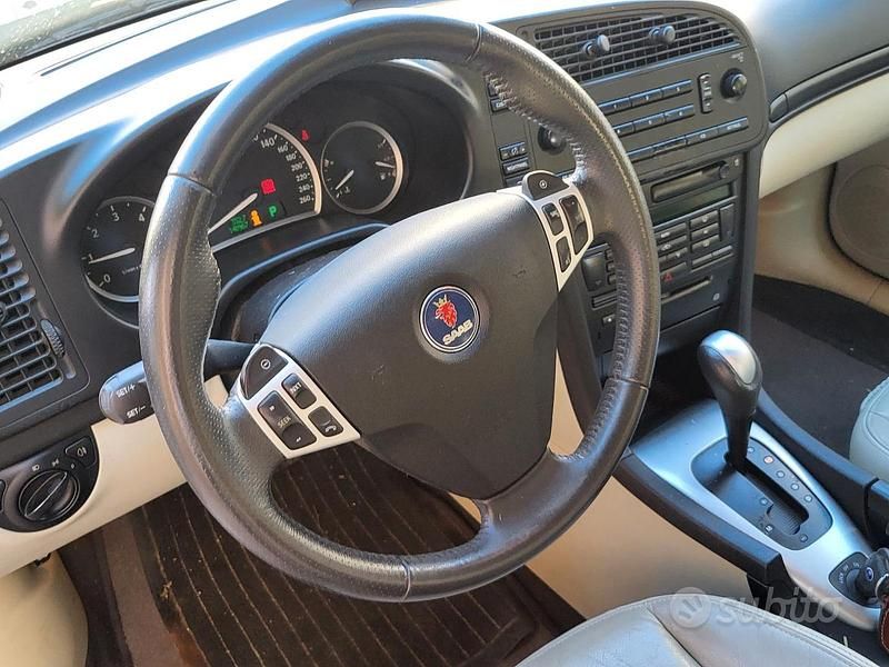 Usata Saab 9-3 Linear 150 CV (110 kW) 2006 Blu Station wagon