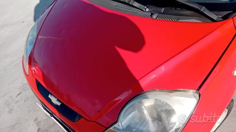 Usata Chevrolet Matiz 51 CV (37 kW) 2009 Rosso Utilitaria