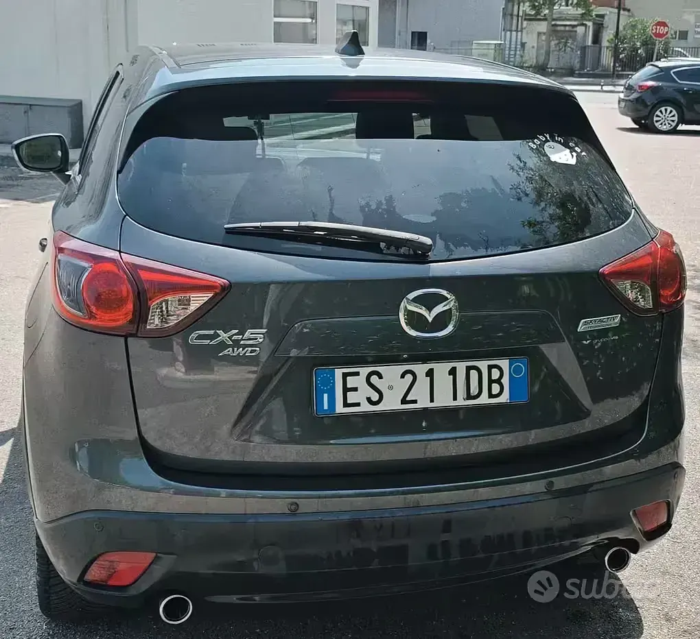 Usata Mazda CX-5 Exceed 150 CV (110 kW) 2013 Grigio SUV