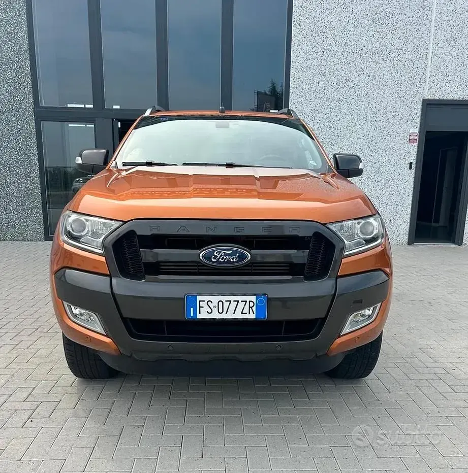 Usata Ford Ranger Wildtrack 200 CV (147 kW) 2018 Arancione Pick-up
