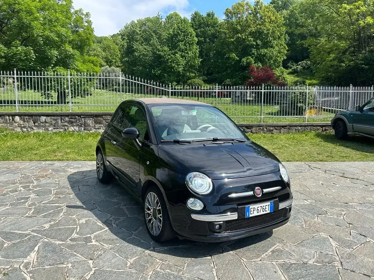 Usata Fiat 500C Rock 69 CV (50 kW) 2013 Nero Cabrio