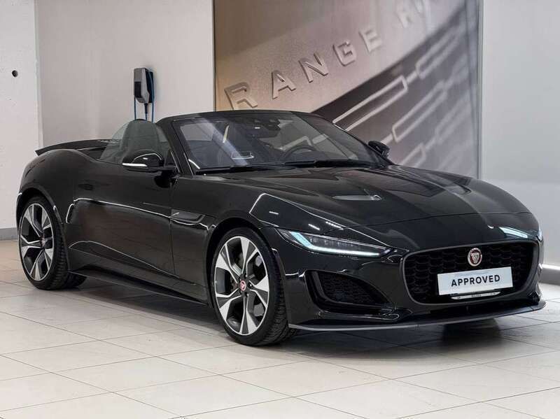 Santorini black Usata 2020 Jaguar F-Type First Edition Cabrio | 49.500 € (Buon prezzo) - Immagine 1/4