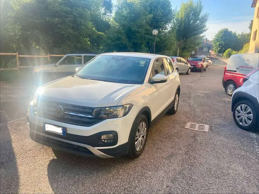 Usata VW T-Cross 95 CV (69 kW) 2021 Bianco SUV