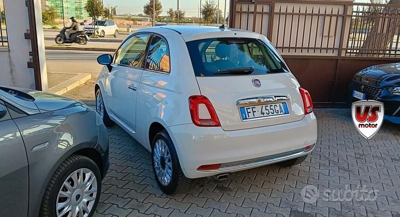Usata Fiat 500 Lounge 95 CV (69 kW) 2016 Bianco Berlina