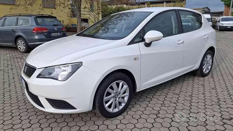 Usata Seat Ibiza Style 75 CV (55 kW) 2014 Bianco Berlina