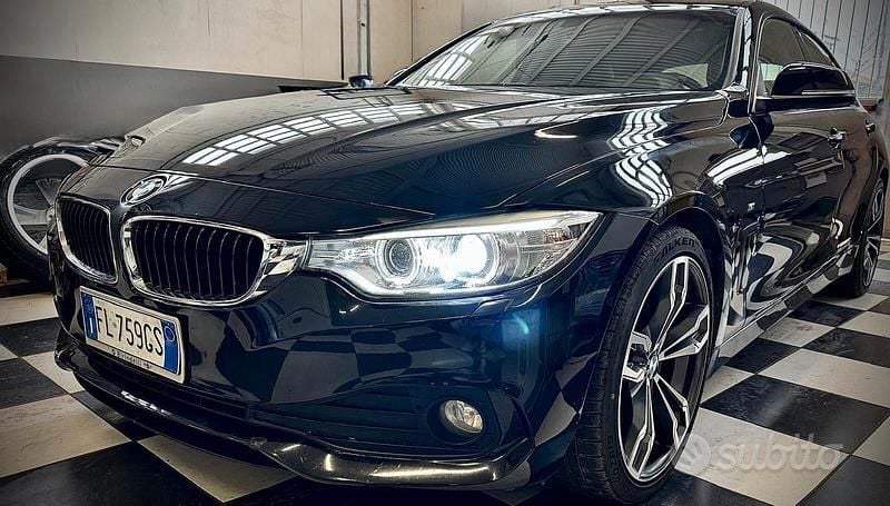 Usata BMW 420 Sport Line 190 CV (139 kW) 2016 Nero Berlina