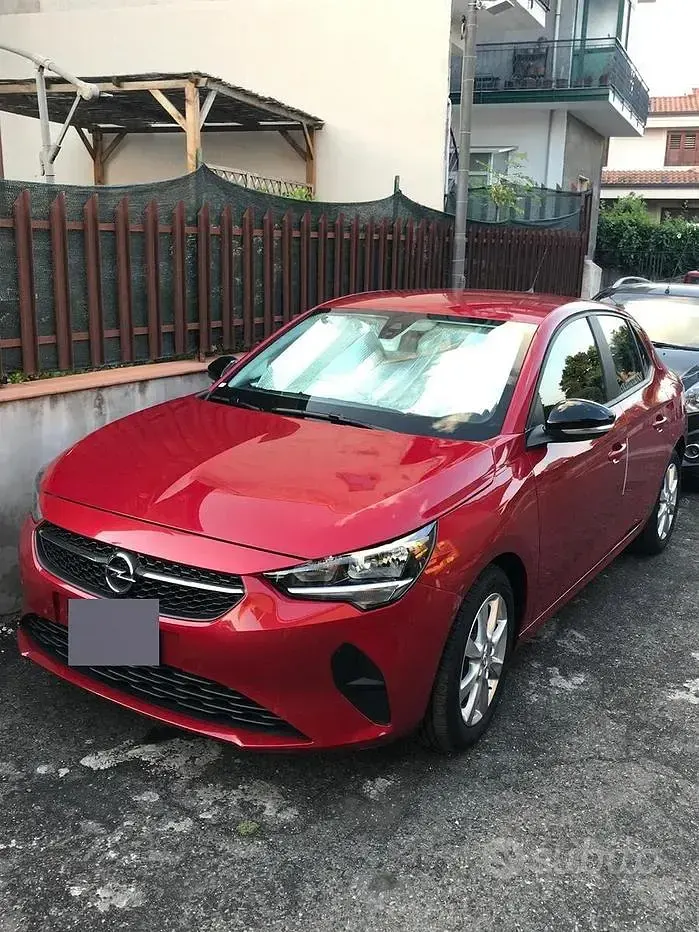 Usata Opel Corsa 75 CV (55 kW) 2021 Rosso Utilitaria