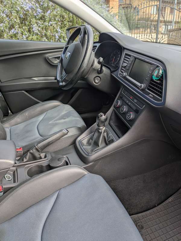 Usata Seat Leon CONNECT 110 CV (80 kW) 2016 Bianco Berlina