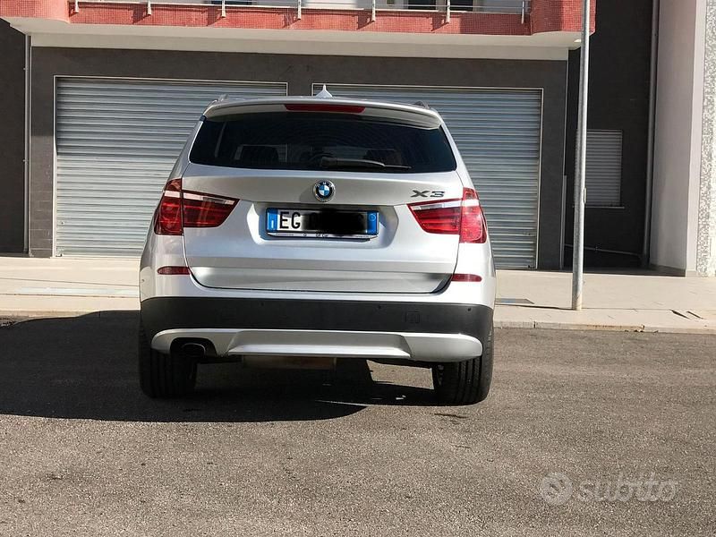 Usata BMW X3 184 CV (135 kW) 2011 Argento SUV