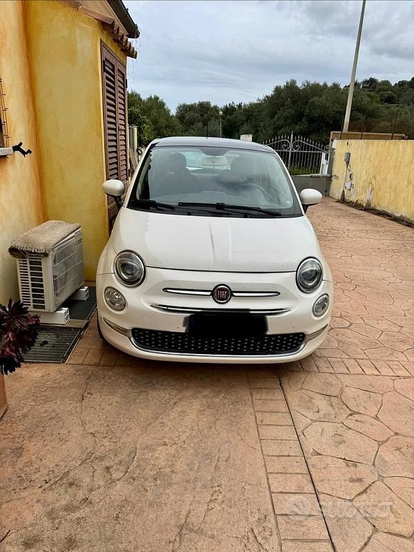 Usata Fiat 500 95 CV (69 kW) 2017 Bianco Utilitaria