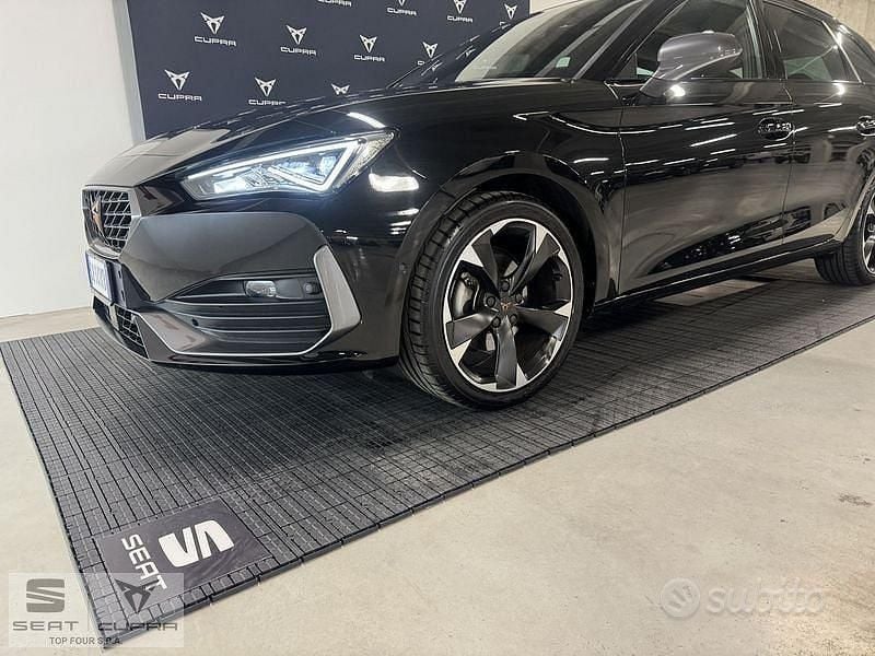 Usata Cupra Leon 150 CV (110 kW) 2024 Nero Berlina