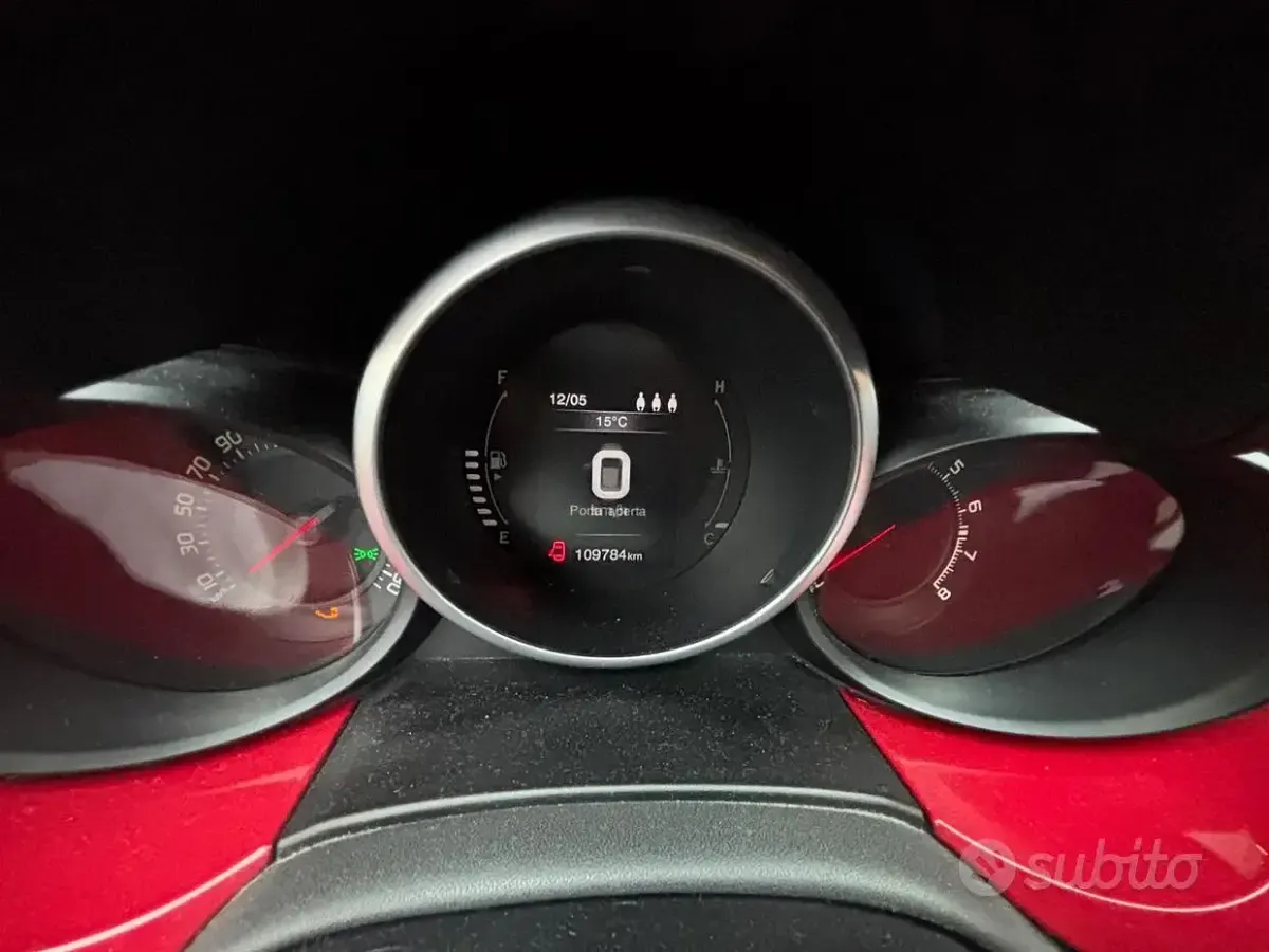 Usata Fiat 500X 110 CV (80 kW) 2019 Rosso SUV
