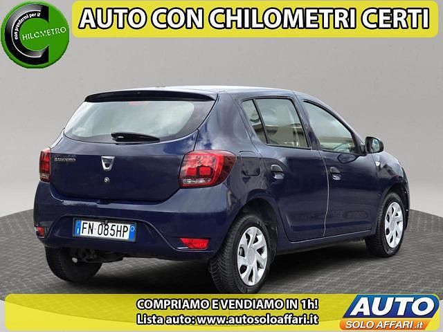 Usata Dacia Sandero 75 CV (55 kW) 2018 Blu Berlina
