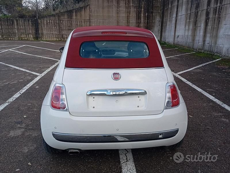 Usata Fiat 500C 69 CV (50 kW) 2015 Cabrio