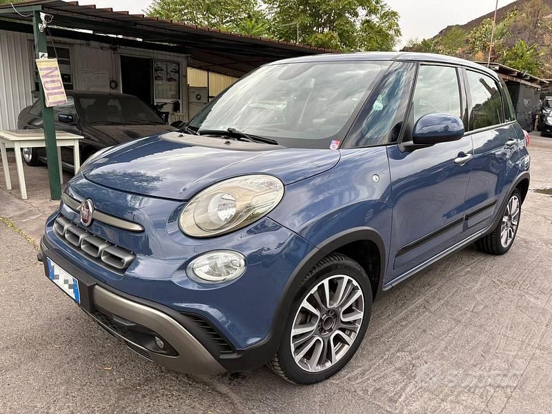 Usata Fiat 500L Cross 95 CV (69 kW) 2019 Blu Monovolume
