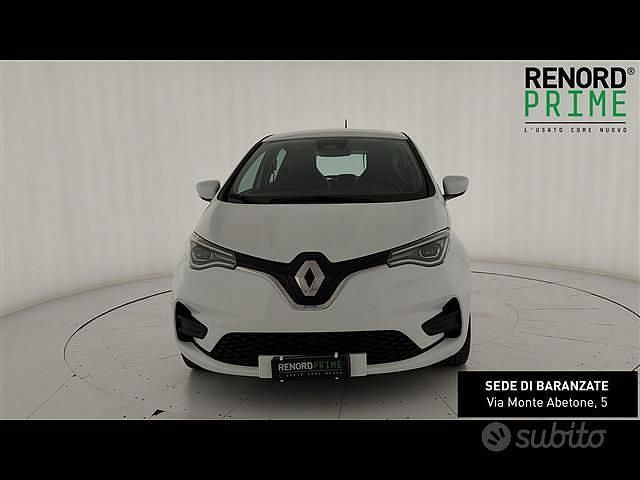 Usata Renault Zoe Zen 80 kW (109 CV) 2020 Bianco Utilitaria