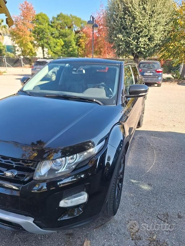 Usata Land Rover Range Rover evoque Dynamic 190 CV (139 kW) 2013 Nero SUV