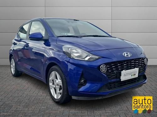Usata Hyundai i10 100 CV (73 kW) 2023 Blu Utilitaria