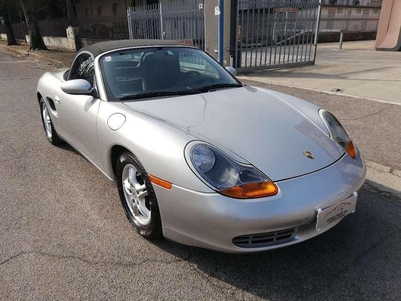 Argento metallizzato Usata 1997 Porsche Boxster Cabrio | 18.900 € (Super prezzo) - Immagine 1/4