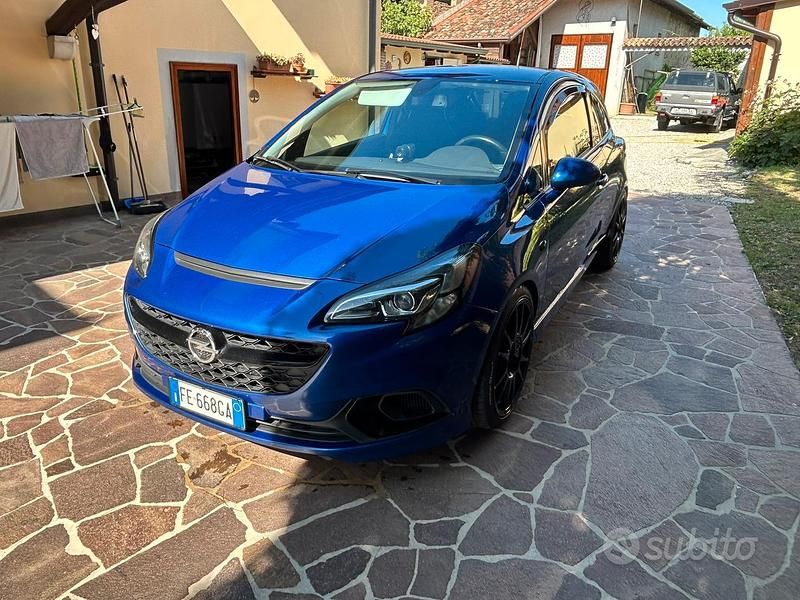 Usata Opel Corsa OPC 207 CV (152 kW) 2016 Blu Coupé