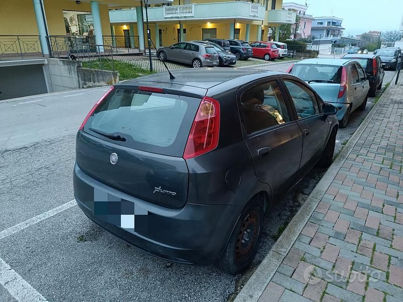 Usata Fiat Grande Punto 2008 Nero Utilitaria