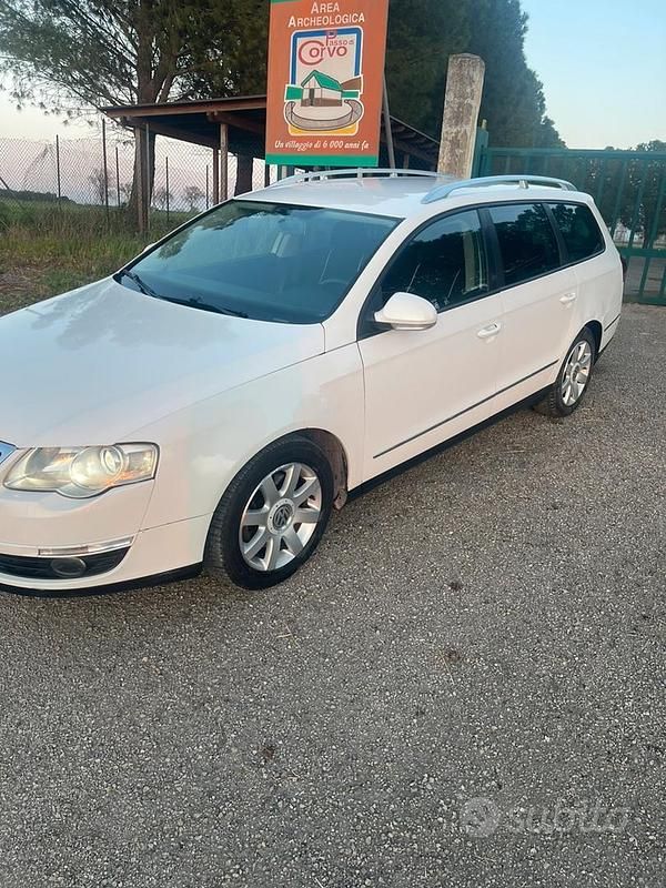 Usata VW Passat 105 CV (77 kW) 2008 Bianco Station wagon