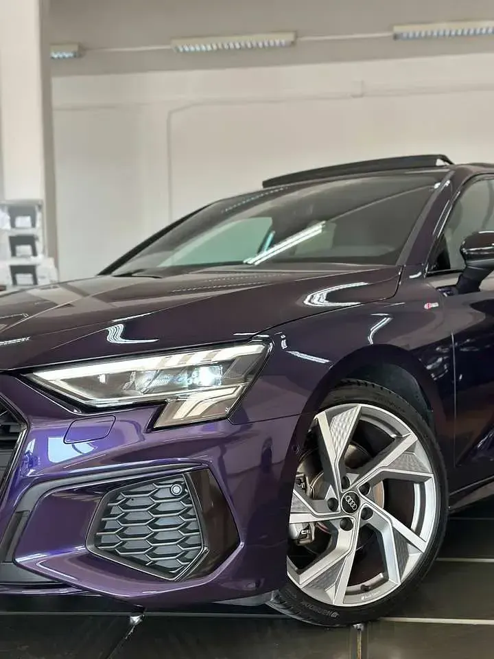Usata Audi A3 Exclusive 200 CV (147 kW) 2023 Merlin purple Berlina