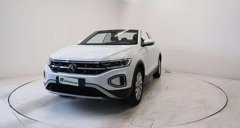 Usata VW T-Roc Cabriolet Style 110 CV (80 kW) 2023 Bianco Cabrio