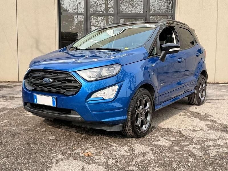 Usata Ford Ecosport ST-Line 125 CV (91 kW) 2018 Blu SUV