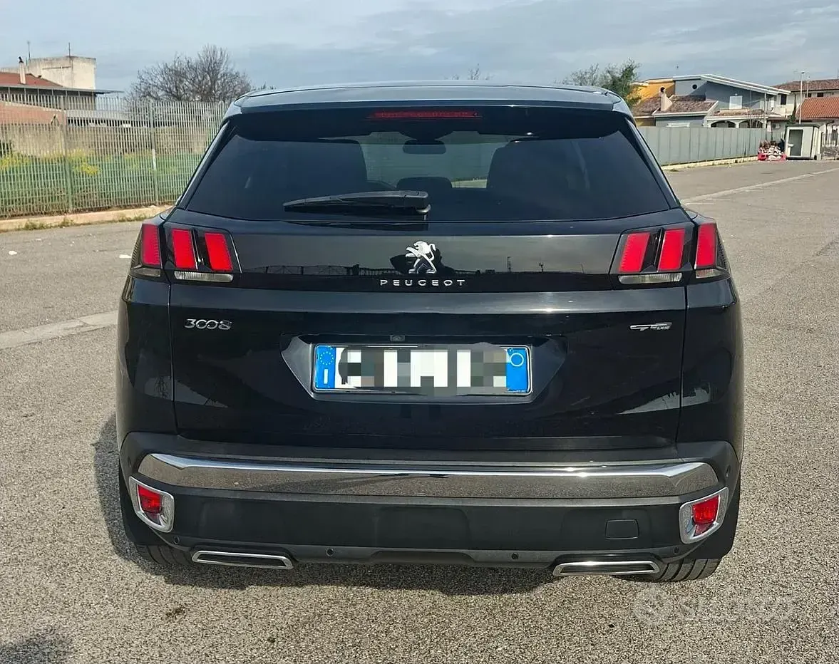 Usata Peugeot 3008 GTi 120 CV (88 kW) 2017 Nero SUV