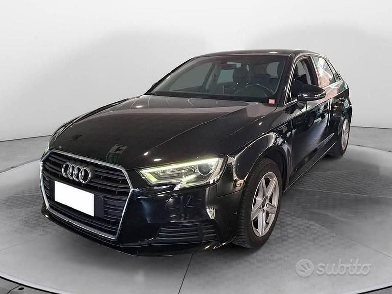 Usata Audi A3 150 CV (110 kW) 2017 Nero Berlina