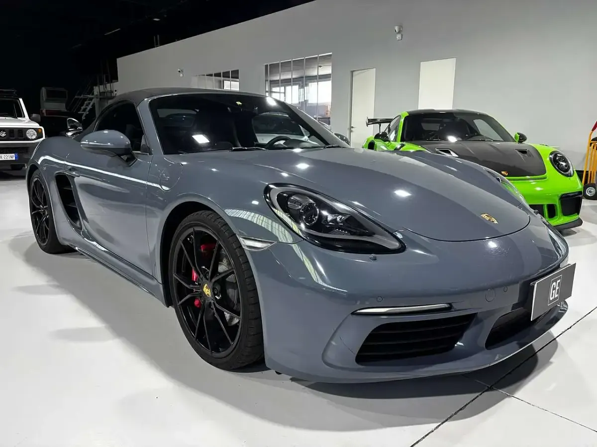 Usata Porsche 718 349 CV (256 kW) 2016 Grigio Cabrio